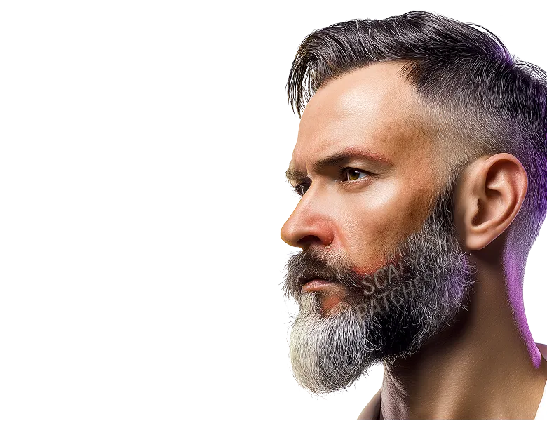 Placeholder scalp-care visual